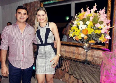 Ex-prefeito Parambu e a esposa   