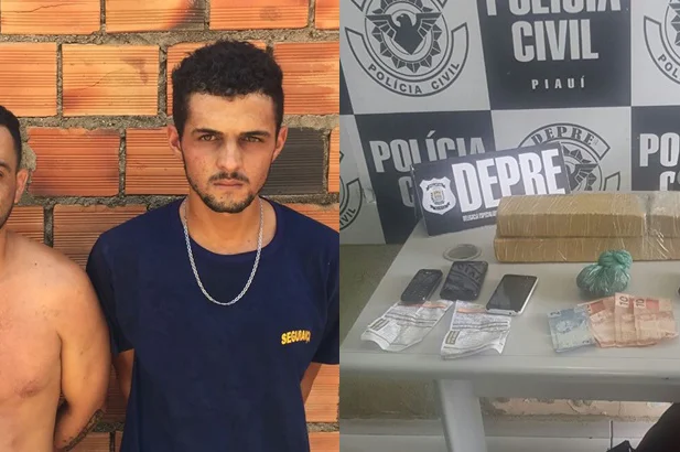 Prisão de traficantes e apreensão de 3kg de entorpecentes 