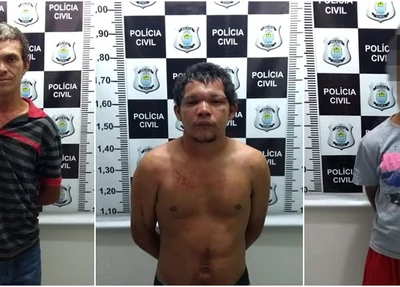 Acusados de Latrocínio contra idoso cadeirante em Hugo Napoleão 