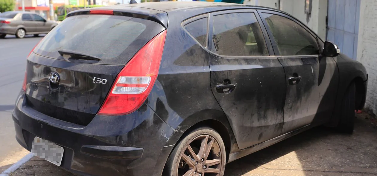 Carro apreendido