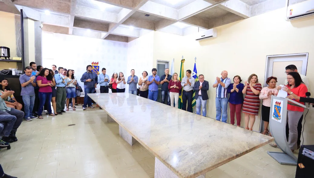 Concurso foi lançado em cerimônia na UESPI