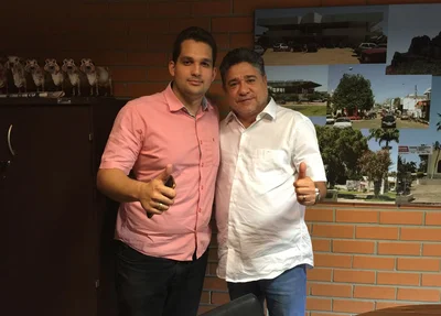 João Mádison e vereador Emanoel 