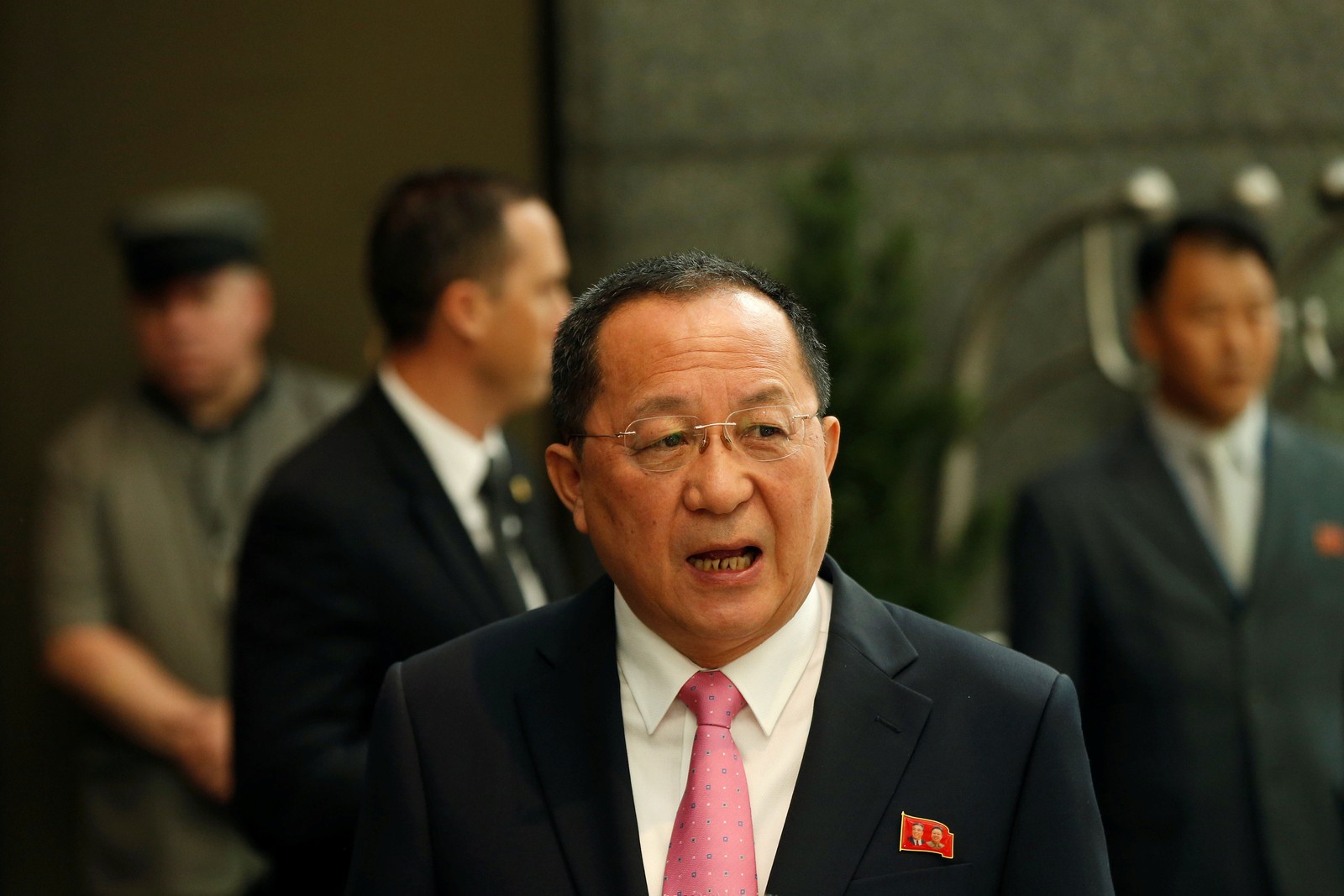 Ministro de Relações Exteriores da Coreia do Norte, Ri Yong-ho
