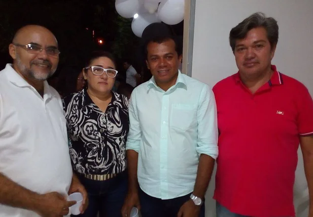 Celso Oliveira, Goreth, Francisco Rodrigue e Evaldo Sotero