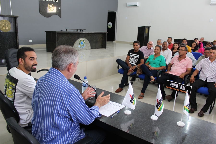 PMDB das regiões de Uruçuí e Água Branca apoiam candidatura ao Governo