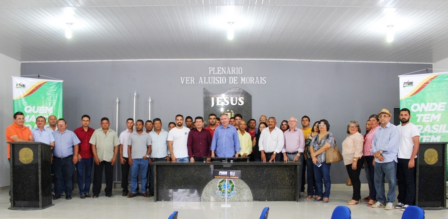 Reunião com lideranças do PMDB de Uruçuí e Água Branca
