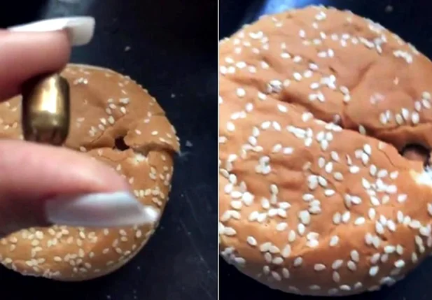 Bala é encontrada em pão em lanchonete no Rio