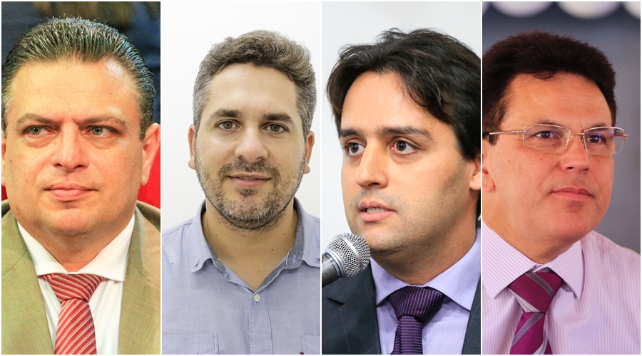 Gessivaldo Isaias, Pablo Santos, Flávio Nogueira e Zé Santana