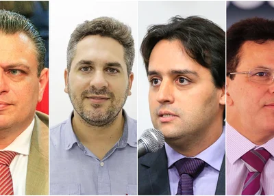 Gessivaldo Isaias, Pablo Santos, Flávio Nogueira e Zé Santana