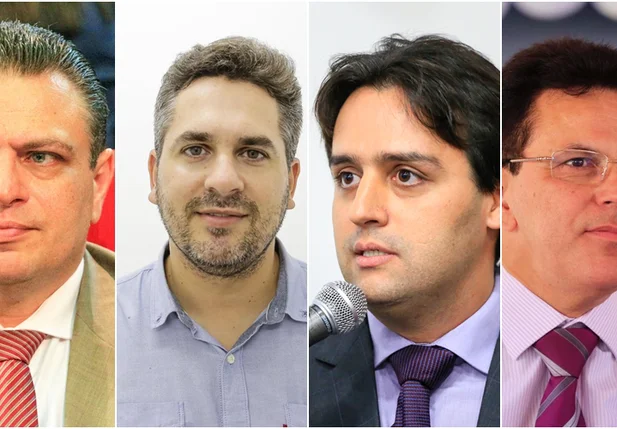 Gessivaldo Isaias, Pablo Santos, Flávio Nogueira e Zé Santana