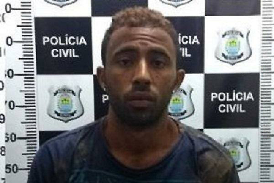 Alex Santana da Silva, preso pela morte de Landel Franklin 