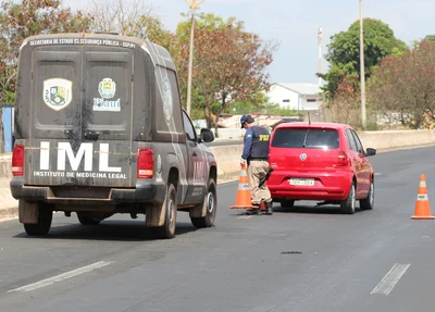 IML fez a retirada do corpo