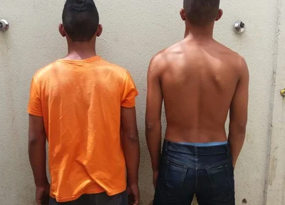 Menores apreendidos