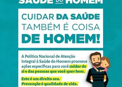 Novembro azul, campanha para a saúde do homem