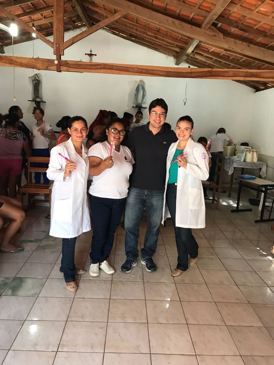 Equipe saúde da família leva ações de saúde e cidadania ao bairro Pedreira