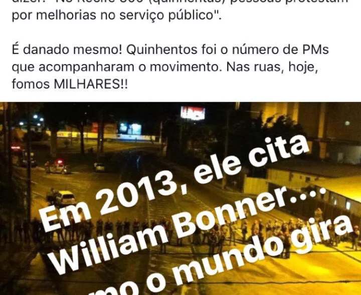 Momento em que Tulio cita o ex da apresentadora, William Bonner