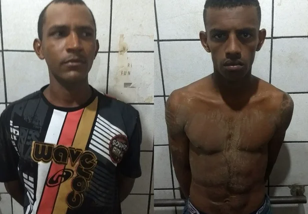 Acusados de praticar os arrombamentos