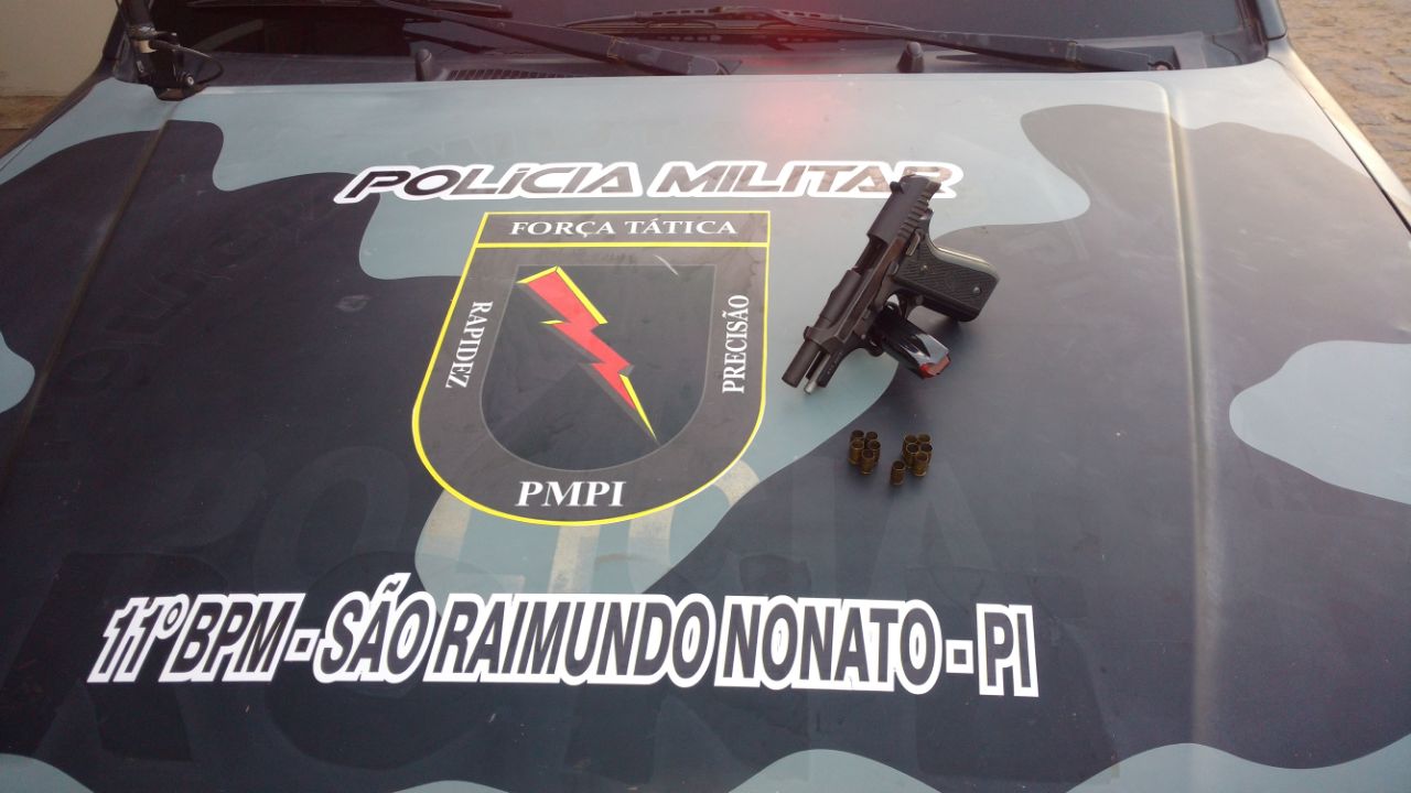Arma de fogo apreendida