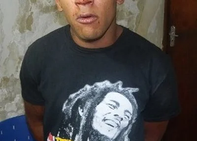 Marcos Vinícius na época em que foi preso