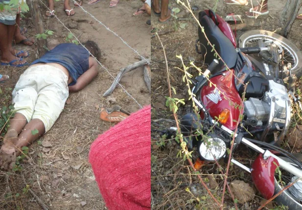 Homem morre ao perder o controle de moto em curva