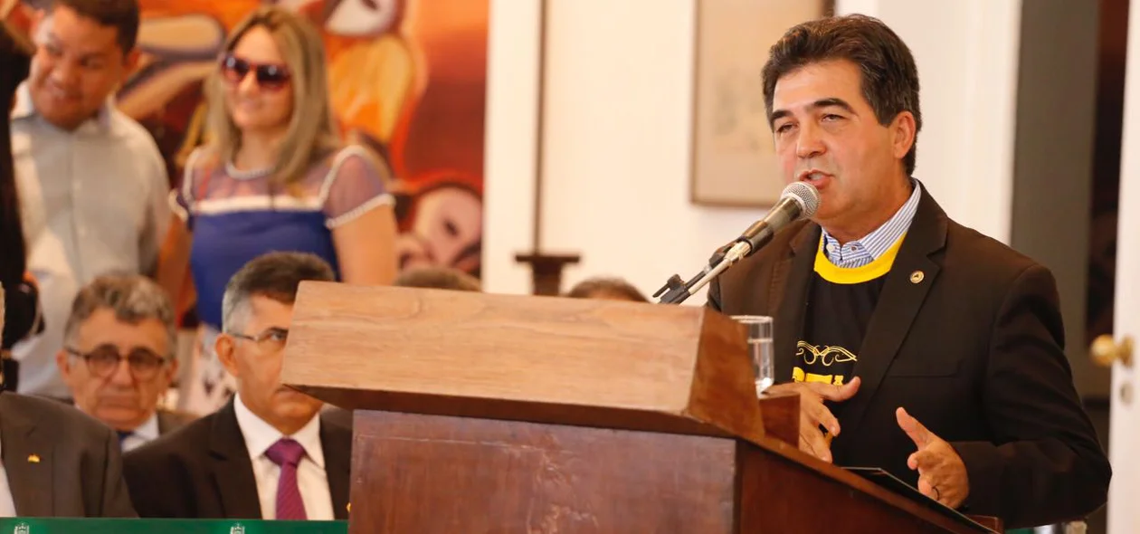 Francisco Limma no lançamento da 67ª Exposição Agropecuária do Piauí