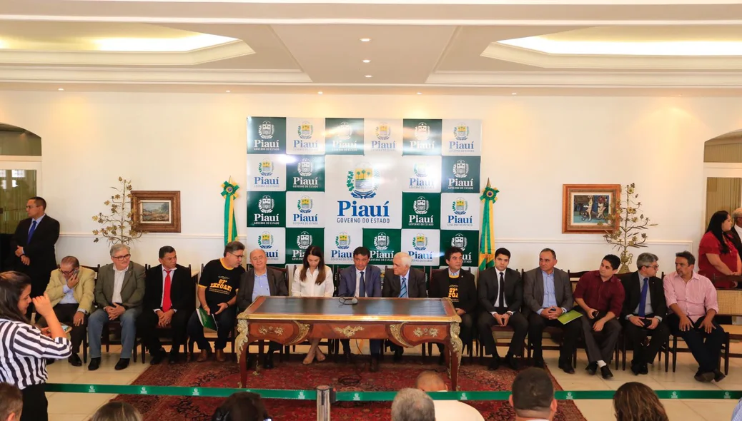 Solenidade de lançamento da Expoapi