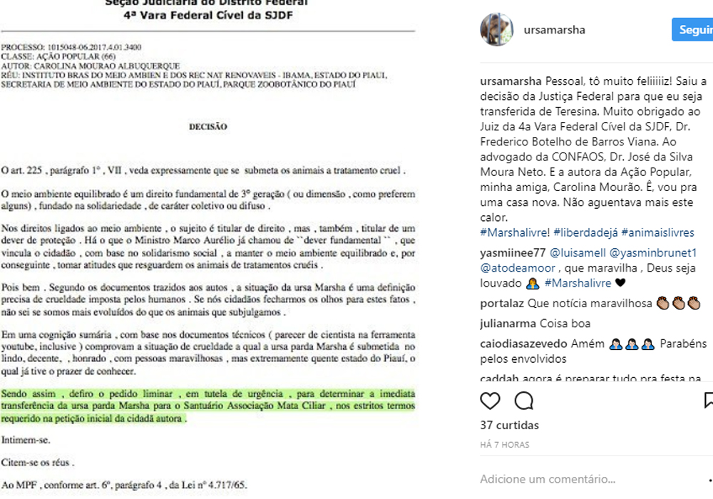 Decisão sobre a Ursha