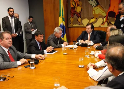 Wellington Dias durante o Fórum dos Governadores em Brasília