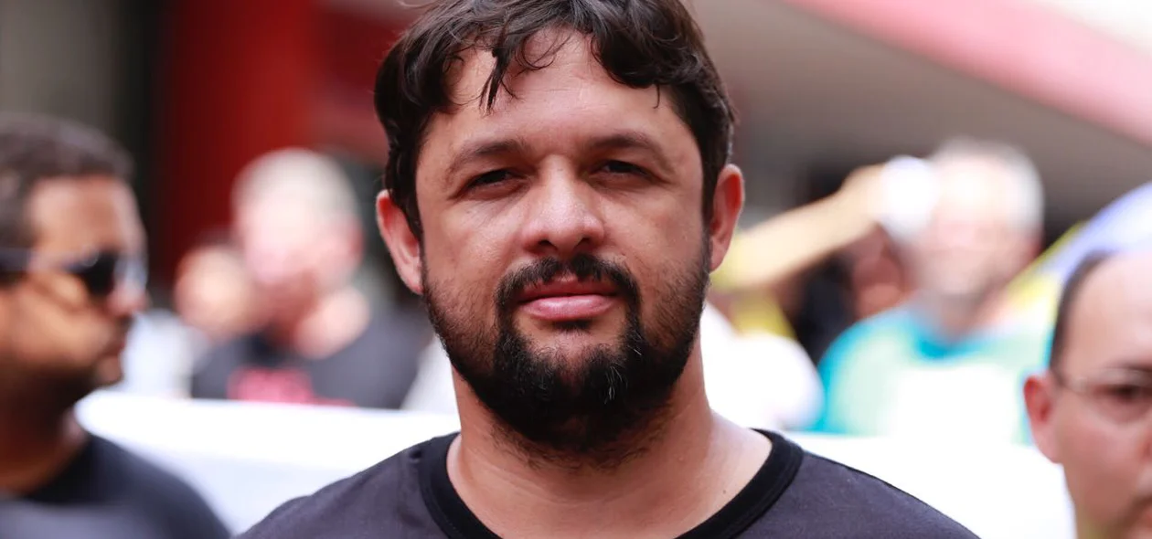 Diretor de mobilização do sindicato dos urbanitários, Hebert Marinho 