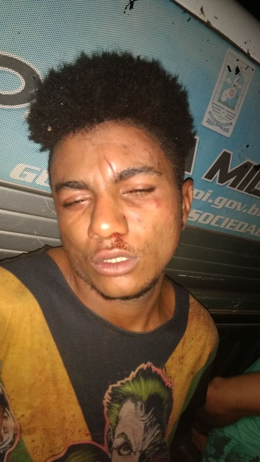 Kleber, um dos presos por assalto em Picos