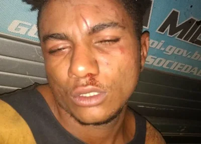 Kleber, um dos presos por assalto em Picos