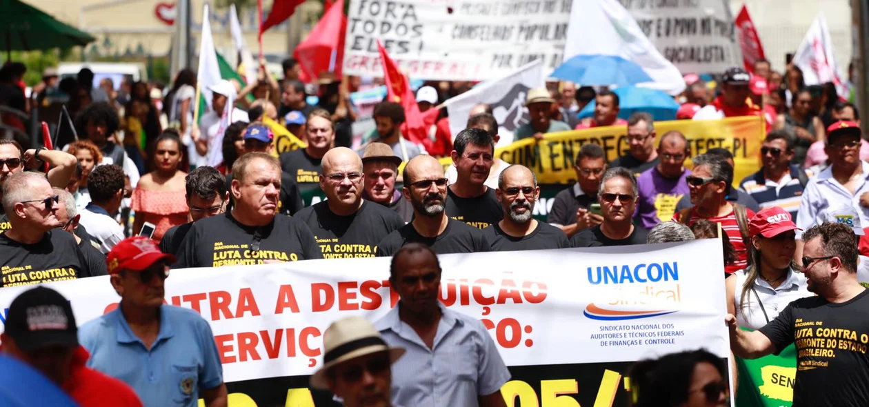 Manifestação acontece a nível nacional