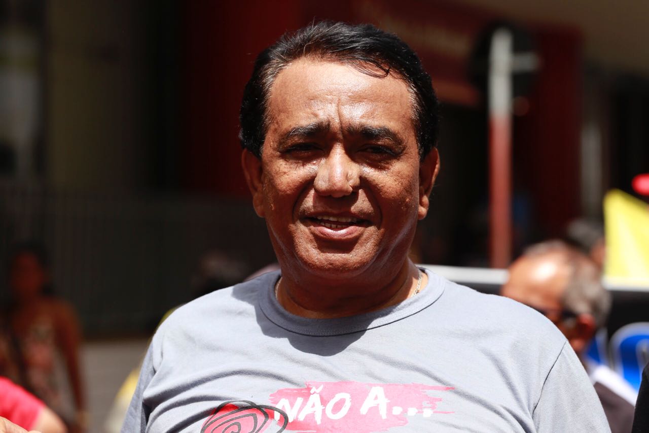 Presidente do Sindicato do Bancários, Arimatéia Passos