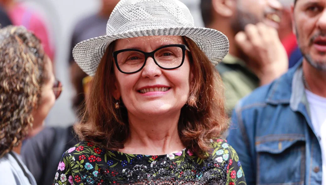 Promotora aposentada Leida Diniz