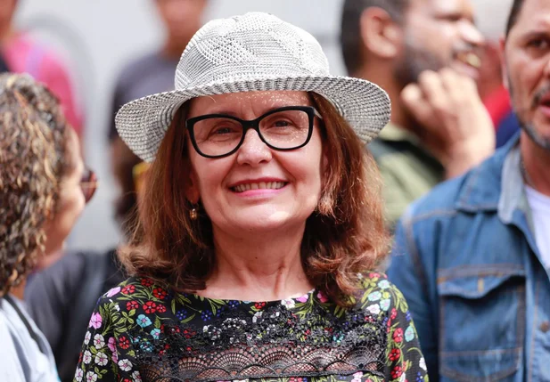 Promotora aposentada Leida Diniz