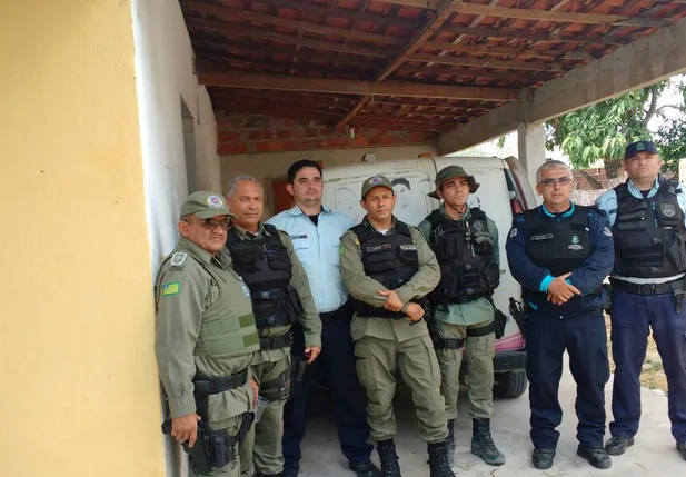 Policiais de Assunção do Piauí 