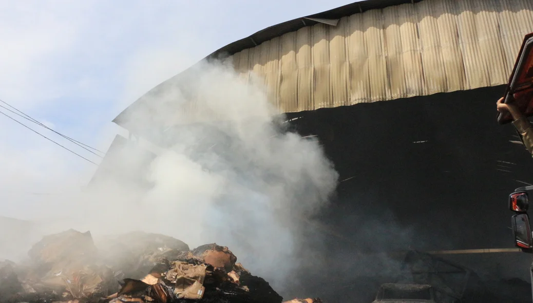 Incêndio na zona sul de Teresina