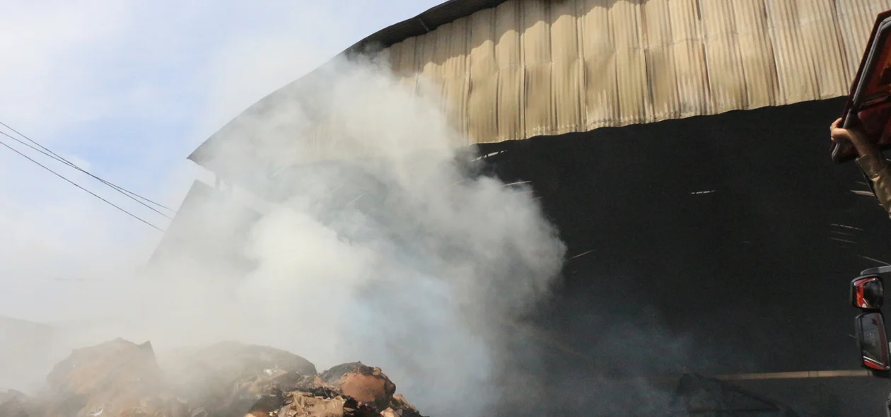 Incêndio na zona sul de Teresina