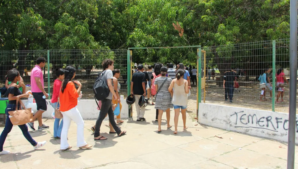 Local de aplicação de prova