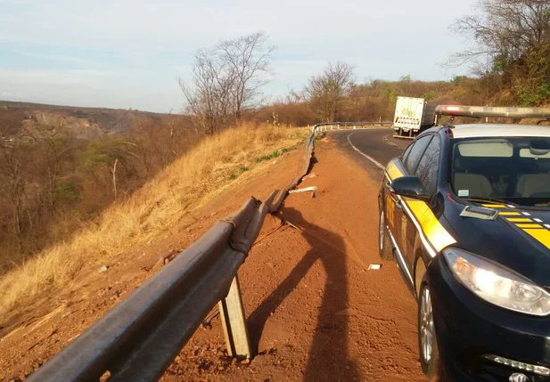 PRF foi até o local