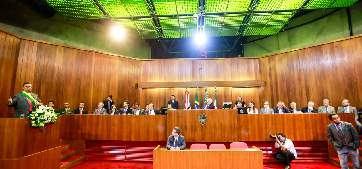 Autoridades presentes na Solenidade