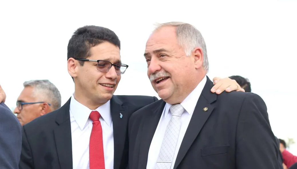 Daniel Oliveira na solenidade 