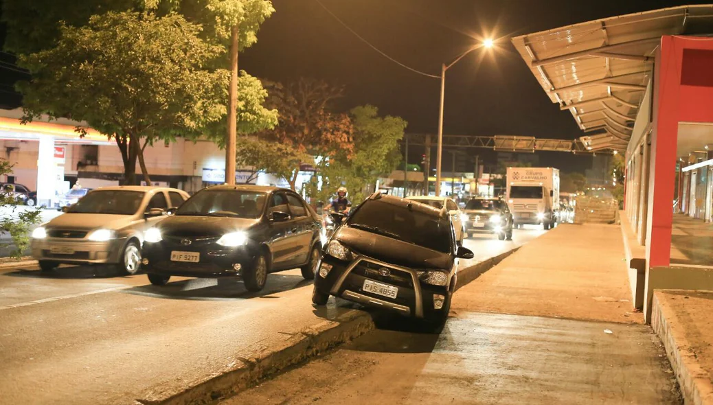 Motorista criticou a falta de proteção