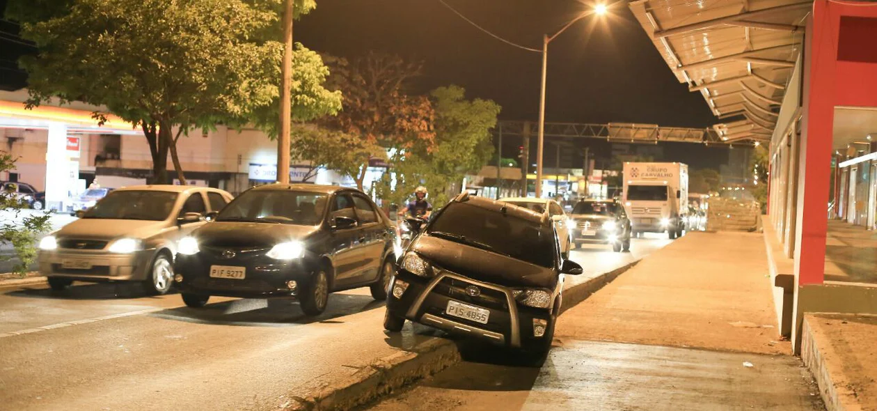Motorista criticou a falta de proteção