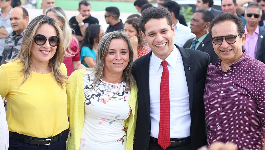 Rejane Dias esteve presente na inauguração do sistema 