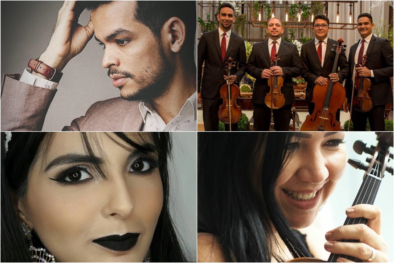 Atrações que vão se apresentar no Palácio da Música