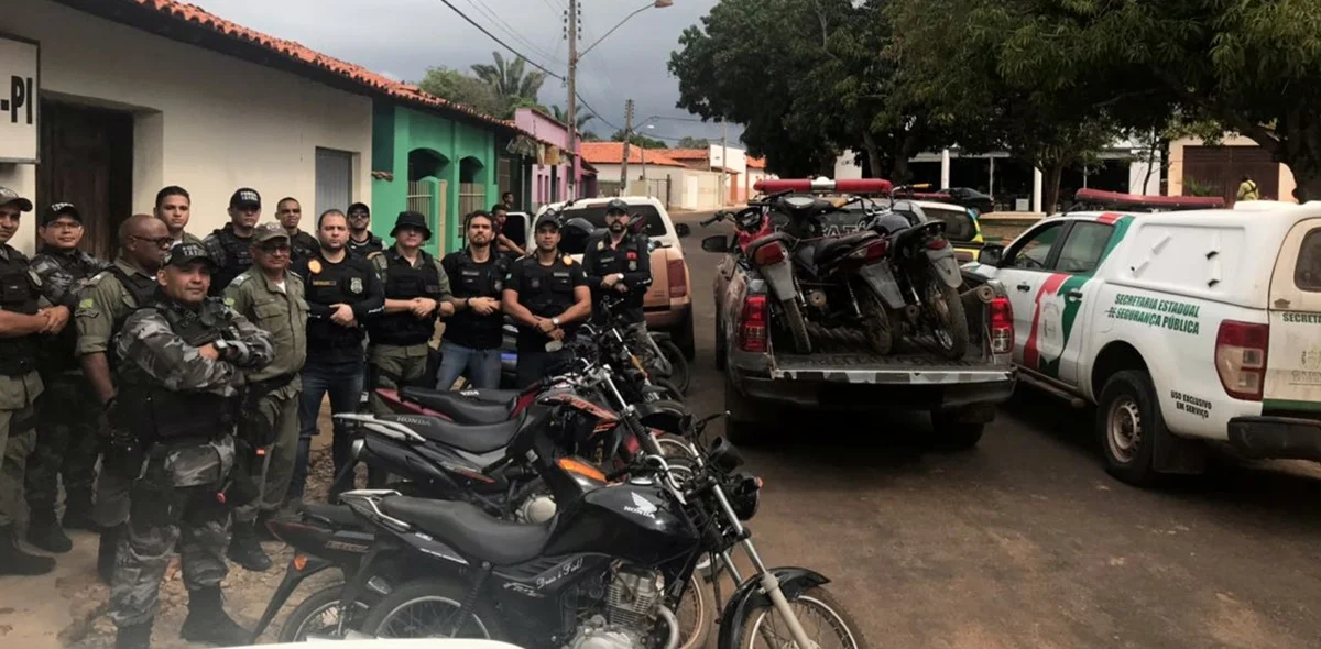 Foram apreendidas 26 motocicletas roubadas