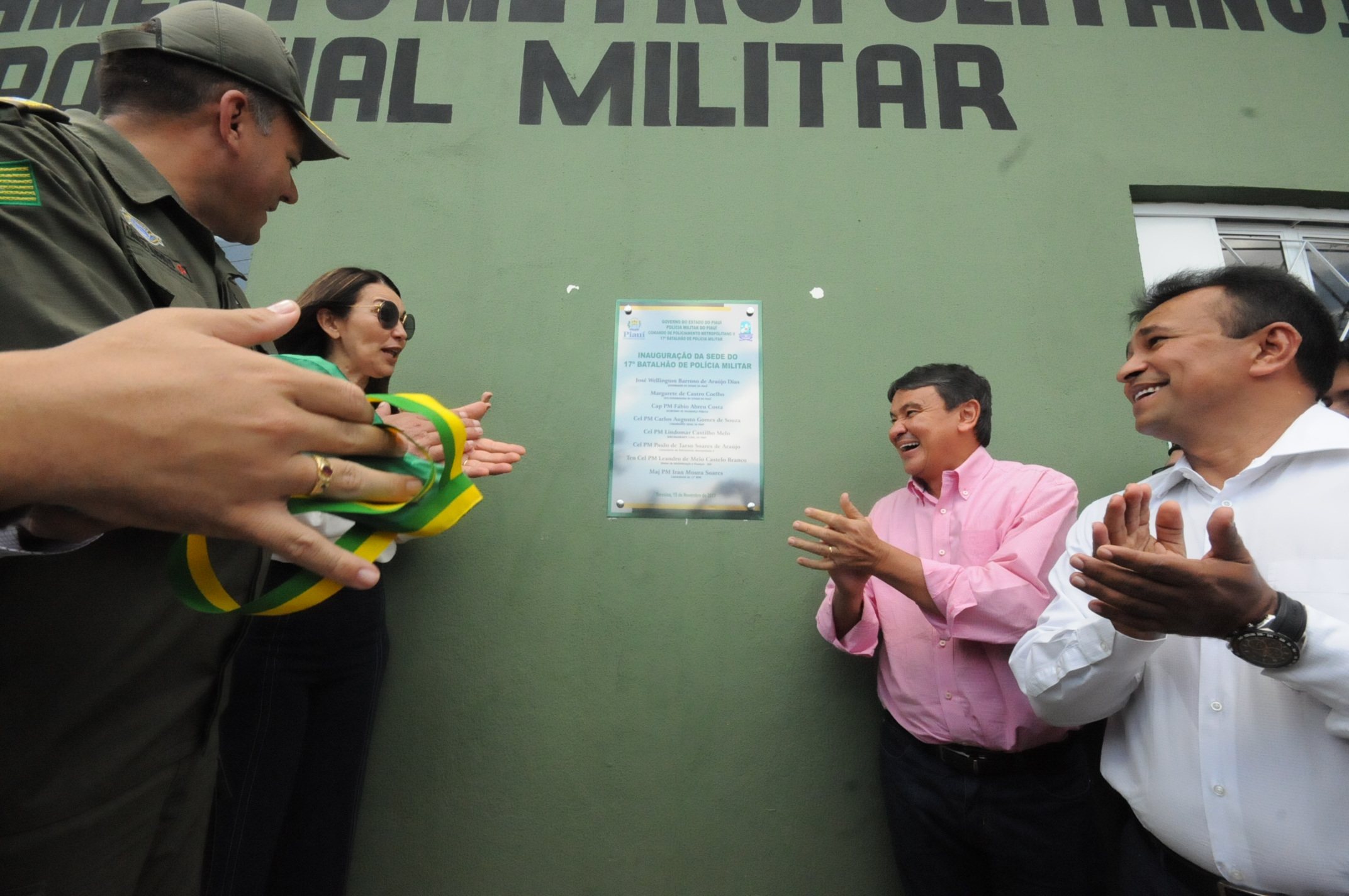 Inauguração do 17º Batalhão da Polícia Militar