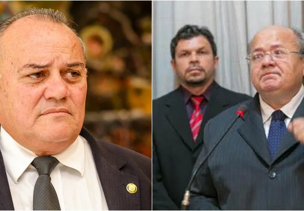 Ex-vereador Antonio José Lira e o secretário Charles Silveira
