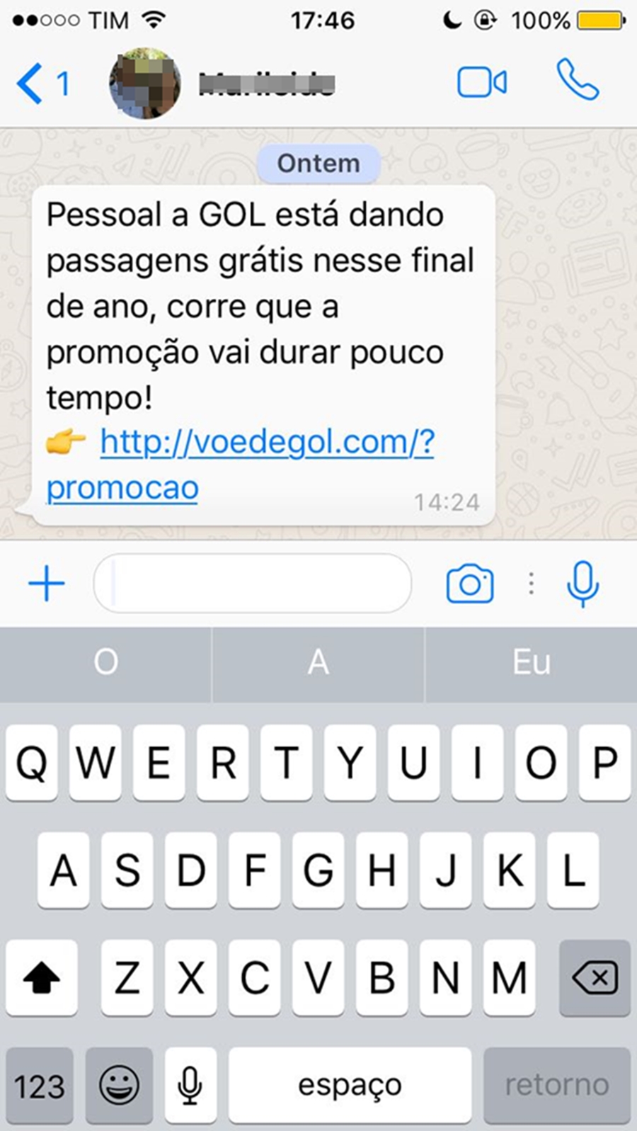 Novo golpe promete passagens aéreas grátis